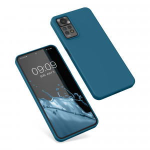 Husa Kwmobile pentru Xiaomi Redmi Note 11 Pro/Redmi Note 11 Pro 5G, Silicon, Verde, 57373.57 - Img 2