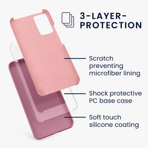 Husa Kwmobile pentru Xiaomi Redmi Note 11 Pro/Redmi Note 11 Pro 5G, Silicon, Violet, 57373.167 - Img 3