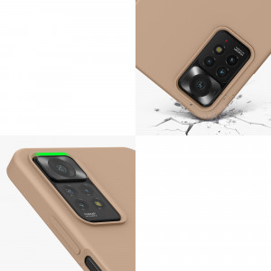 Husa kwmobile pentru Xiaomi Redmi Note 11 Pro/Redmi Note 11 Pro 5G/Redmi Note 12 Pro , Silicon, Maro, 57373.245 - Img 8