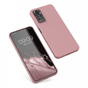 Husa kwmobile pentru Xiaomi Redmi Note 11 Pro/Redmi Note 11 Pro 5G/Redmi Note 12 Pro , Silicon, Roz, 57373.193 - Img 2
