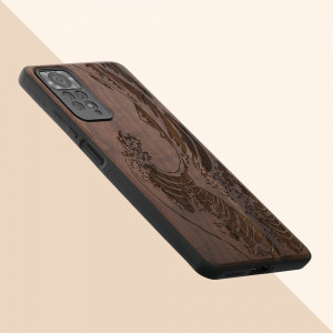 Husa kwmobile pentru Xiaomi Redmi Note 11 Pro/Redmi Note 11 Pro 5G/Redmi Note 12 Pro , Lemn, Maro, 57381.09 - Img 6