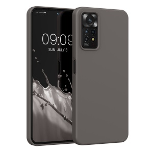 Husa Kwmobile pentru Xiaomi Redmi Note 11 Pro/Redmi Note 11 Pro 5G/Redmi Note 12 Pro, Gri, Silicon, KWM0000151A055C - Img 1