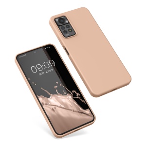 Husa Kwmobile pentru Xiaomi Redmi Note 11 Pro/Redmi Note 11 Pro 5G/Redmi Note 12 Pro, Crem, Silicon, KWM0000151A060C - Img 2