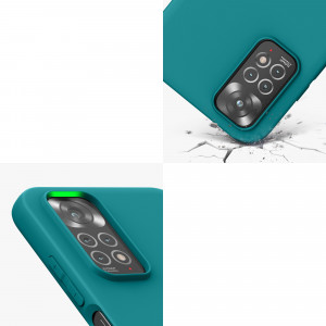 Husa Kwmobile pentru Xiaomi Redmi Note 11/Redmi Note 11s, Silicon, Verde, 57368.57 - Img 8
