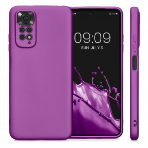 Husa Kwmobile pentru Xiaomi Redmi Note 11/Redmi Note 11s, Silicon, Violet, 58651.240 - Img 2