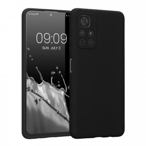 Husa Kwmobile pentru Xiaomi Redmi Note 11S 5G/Poco M4 Pro 5G, Silicon, Negru, 57925.47 - Img 1