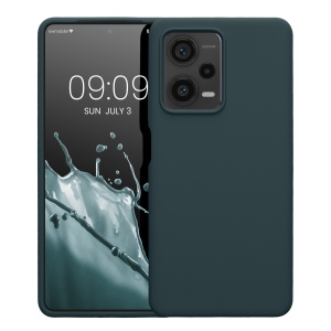 Husa Kwmobile pentru Xiaomi Redmi Note 12 Pro 5G, Verde inchis, Silicon, 60691.202 - Img 2