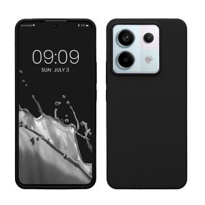 Husa Kwmobile pentru Xiaomi Redmi Note 13 Pro 5G/Poco X6, Negru, Silicon, KWM000020LF001C - Img 1