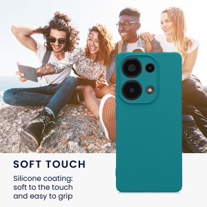 Husa Kwmobile pentru Xiaomi Redmi Note 13 Pro, Albastru, Silicon, KWM000020LY012C - Img 3