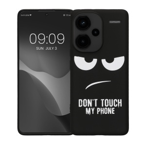 Husa Kwmobile pentru Xiaomi Redmi Note 13 Pro Plus 5G, Negru/Alb, Silicon, KWM000020NR001C - Img 2