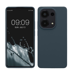 Husa Kwmobile pentru Xiaomi Redmi Note 13 Pro, Verde inchis, Silicon, KWM000020LT003C - Img 1