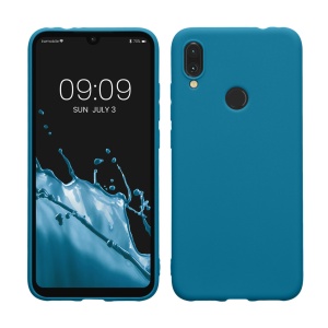 Husa Kwmobile pentru Xiaomi Redmi Note 7/Note7 Pro, Albastru, Silicon, KWM000009UH008C - Img 1
