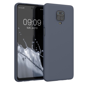 Husa Kwmobile pentru Xiaomi Redmi Note 9S/Redmi Note 9 Pro/Redmi Note 9 Pro Max, Albastru inchis, Silicon, KWM000011AH047C - Img 1