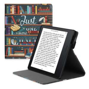 Husa pentru Amazon Kindle Oasis 10, Kwmobile, Multicolor, Piele ecologica, 49418.05 - Img 1