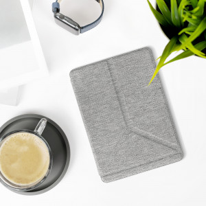 Husa pentru Amazon Kindle Paperwhite 11, Kwmobile, Gri, Textil, 57765.25 - Img 4
