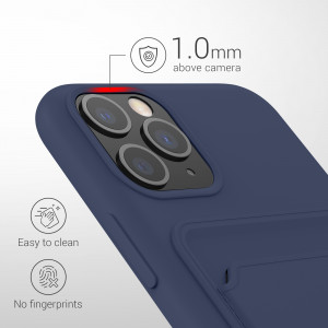 Husa pentru Apple iPhone 11 Pro, Silicon, Albastru, 55115.17, kwmobile - Img 4