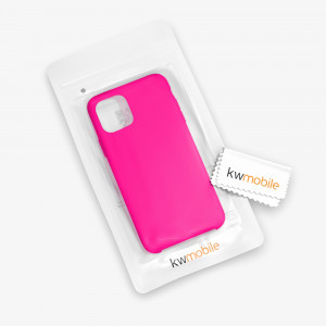 Husa pentru Apple iPhone 11 Pro, Silicon, Roz, 49726.08 - Img 8