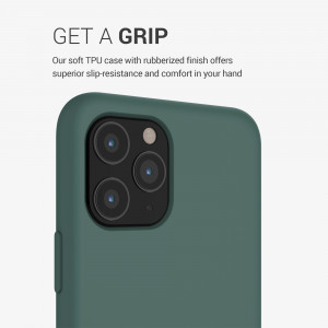 Husa pentru Apple iPhone 11 Pro, Silicon, Verde, 49726.171 - Img 7
