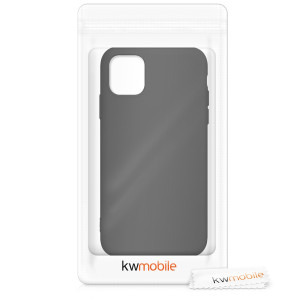 Husa pentru Apple iPhone 11, Silicon, Gri, 50791.155 - Img 7