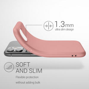 Husa pentru Apple iPhone 11, Silicon, Roz, 49787.193 - Img 3
