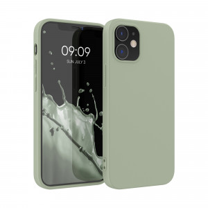 Husa pentru Apple iPhone 12 / iPhone 12 Pro, Silicon, Verde, 53938.172, kwmobile - Img 1