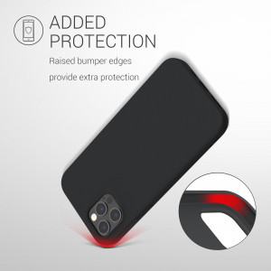 Husa pentru Apple iPhone 12 Pro Max, Silicon, Negru, 53940.47 - Img 7