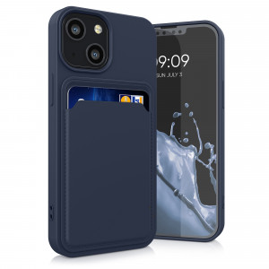Husa pentru Apple iPhone 13 Mini, Silicon, Albastru, 55938.17, kwmobile - Img 2
