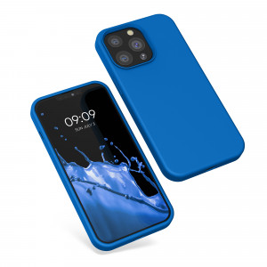 Husa pentru Apple iPhone 13 Pro, Silicon, Albastru, 55880.228, kwmobile - Img 2