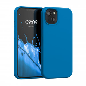 Husa pentru Apple iPhone 13, Silicon, Albastru, 55878.228, kwmobile - Img 1