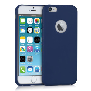 Husa pentru Apple iPhone 6 / iPhone 6s, Silicon, Albastru, 33100.17 - Img 1
