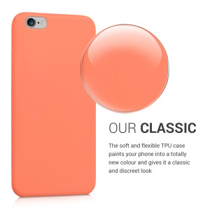 Husa pentru Apple iPhone 6 Plus / iPhone 6s Plus, Silicon, Rose Gold, 37726.56 - Img 4