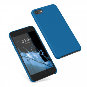 Husa pentru Apple iPhone 8 / iPhone 7 / iPhone SE 2, Silicon, Albastru, 40225.228, kwmobile - Img 2