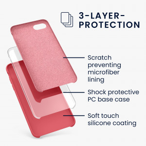 Husa pentru Apple iPhone 8 / iPhone 7 / iPhone SE 2, Silicon, Rosu, 40225.111 - Img 3