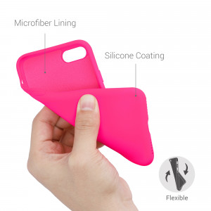 Husa pentru Apple iPhone 8 / iPhone 7 / iPhone SE 2, Silicon, Roz, 49979.77 - Img 4