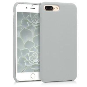 Husa pentru Apple iPhone 8 Plus / iPhone 7 Plus, Silicon, Gri, 40842.70 - Img 1
