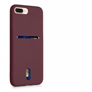 Husa pentru Apple iPhone 8 Plus / iPhone 7 Plus, Silicon, Violet, 49102.190, kwmobile - Img 8