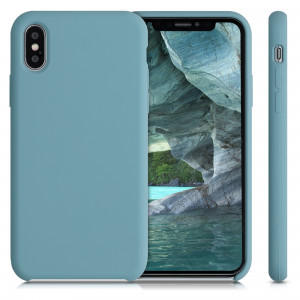 Husa pentru Apple iPhone X / iPhone XS, Silicon, Albastru, 42495.206 - Img 2
