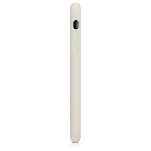 Husa pentru Apple iPhone X / iPhone XS, Silicon, Bej, 42495.11 - Img 5