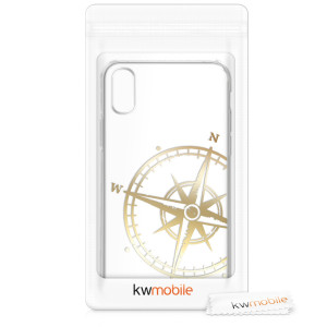 Husa pentru Apple iPhone X / iPhone XS, Silicon, Gold, 42505.14 - Img 6