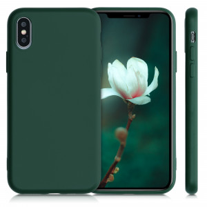 Husa pentru Apple iPhone X / iPhone XS, Silicon, Verde, 52975.169 - Img 2