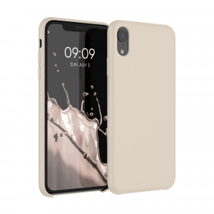Husa pentru Apple iPhone XR, Silicon, Crem, 45910.154 - Img 1