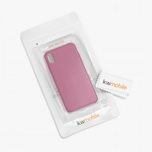 Husa pentru Apple iPhone XR, Silicon, Roz, 45910.167 - Img 8