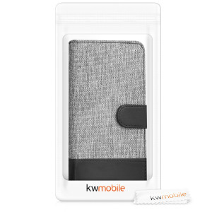 Husa pentru Blackview A10, Textil, Gri, 43720.01 - Img 7
