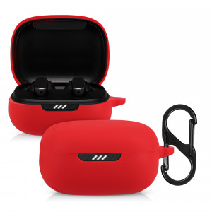 Husa pentru casti JBL Live Pro Plus, Kwmobile, Rosu, Silicon, 54206.09 - Img 1
