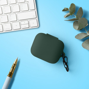 Husa pentru casti OnePlus Buds Pro, Kwmobile, Verde, Silicon, 56099.80 - Img 3