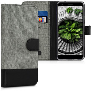 Husa pentru Google Pixel 3a, Textil, Gri, 47592.22 - Img 1