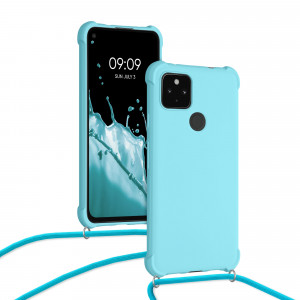 Husa pentru Google Pixel 4a 5G, Silicon, Albastru, 55914.23 - Img 5