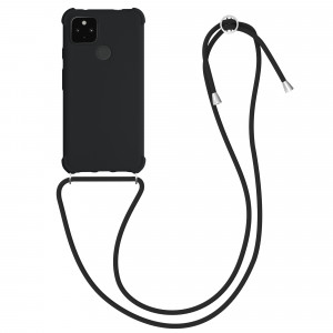 Husa pentru Google Pixel 4a 5G, Silicon, Negru, 55914.01 - Img 1
