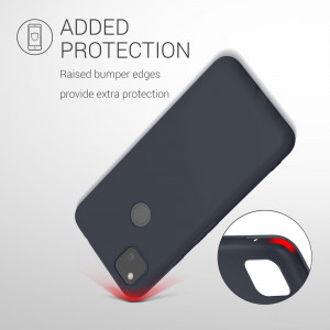 Husa pentru Google Pixel 4a, Silicon, Albastru, 52357.186 - Img 7