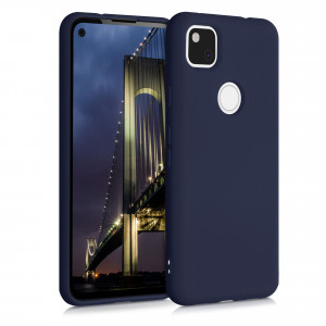Husa pentru Google Pixel 4a, Silicon, Albastru, 52622.17 - Img 1